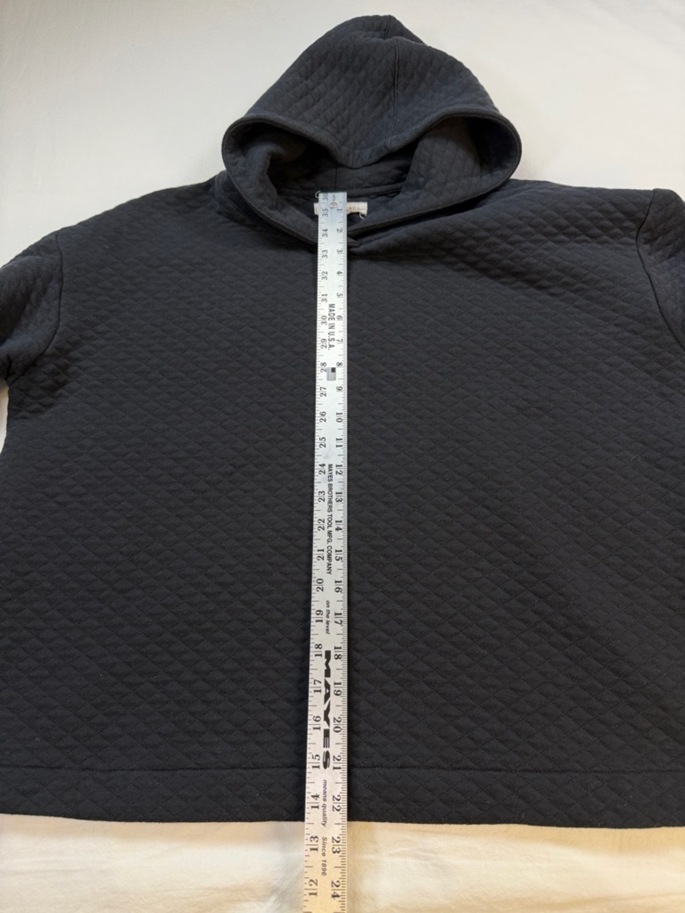 Ecothreads Women’s Quilted Pullover Hoodie 1X - Picture 5 of 7